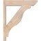 Ekena Millwork Funston Slat Smooth Outlooker, Douglas Fir, 5 1/2"W x 22"D x 26"H OUT06X22X26FST06SDF - alternate 2